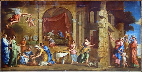La Naissance de la Vierge, 1644, Jacques Stella