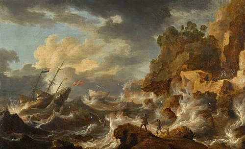A Shipwreck on the Coast of the Americas, , Bonaventura Peeters