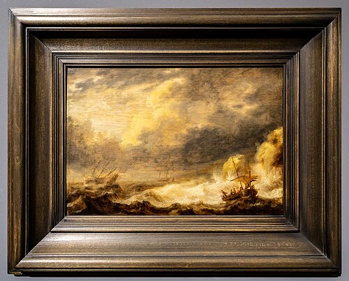 Seascape (I), 1640, Bonaventura Peeters