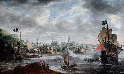 Port de Stockholm, 1636, Bonaventura Peeters