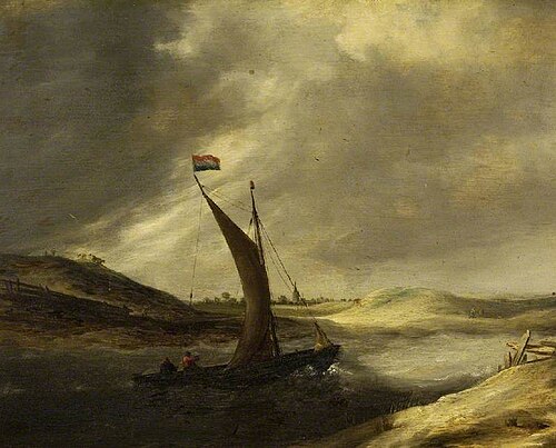 River-scene, , Bonaventura Peeters