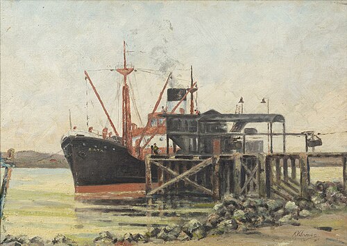 Rata Ship on the Whanganui River, , George Sherriff