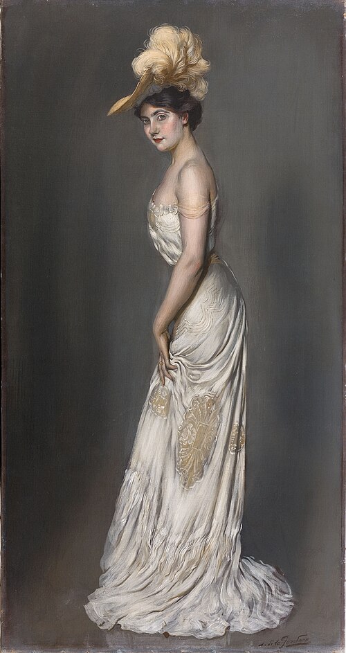 Portrait de madame René Préjelan, 1903, Antonio de La Gandara