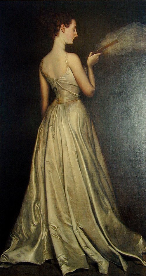 Madame Pierre Gautreau, 1897, Antonio de La Gandara
