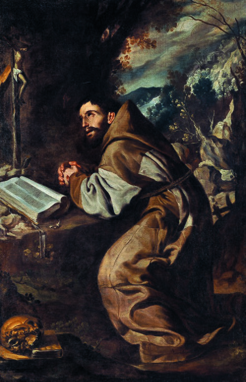 St. Francis Praying, 1665, Antonio del Castillo y Saavedra