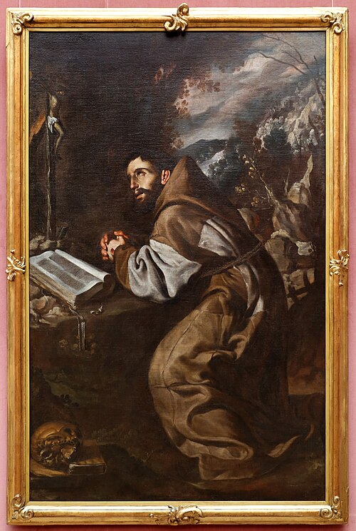 Penitent St. Francis, 1660, Antonio del Castillo y Saavedra