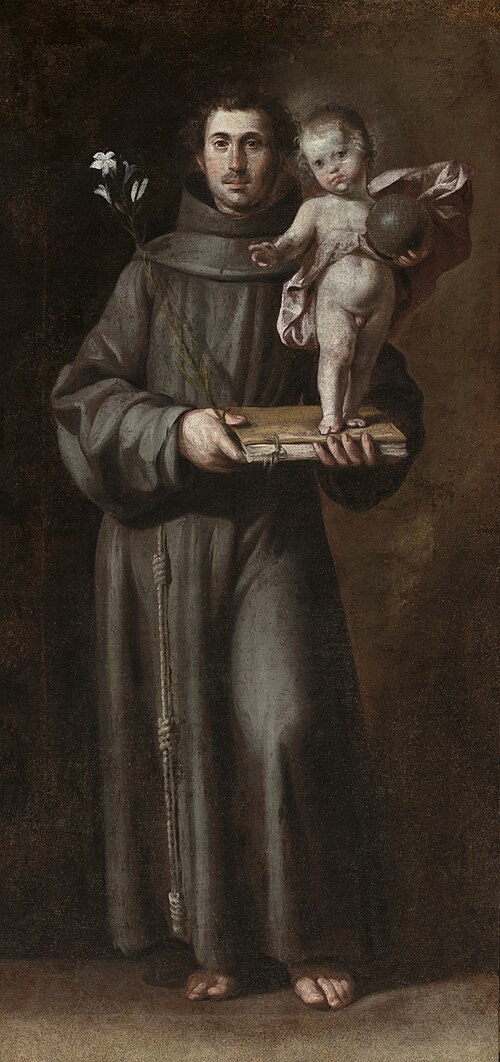 Antonio de Padua, 1640, Antonio del Castillo y Saavedra