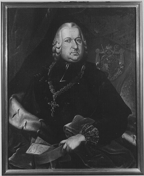 Bischof Adam Friedrich von Seinsheim, 1754, Marquard Treu