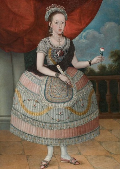 Portrait d'une jeune femme, 1802, Pedro Díaz