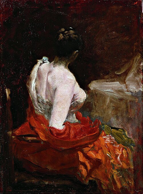 Before the ball, 1879, Giuseppe De Nittis
