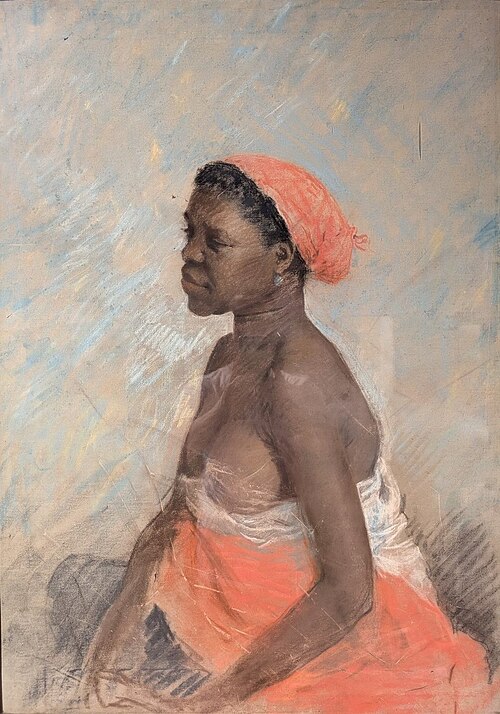 Femme de couleur, 1883, Giuseppe De Nittis