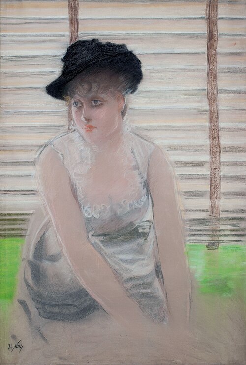 Waiting, 1882, Giuseppe De Nittis