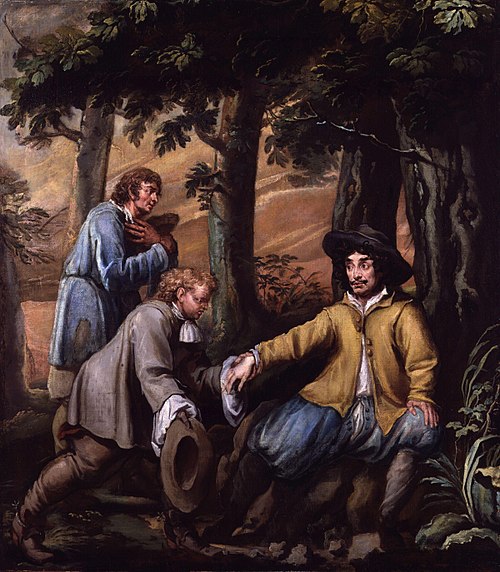 King Charles II in Boscobel Wood, , Isaac Fuller
