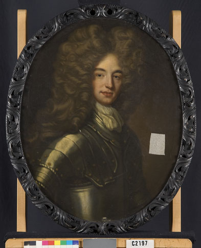 Portrait of a man, possibly Thomas de Leeuw, 1703, Isaac Paling