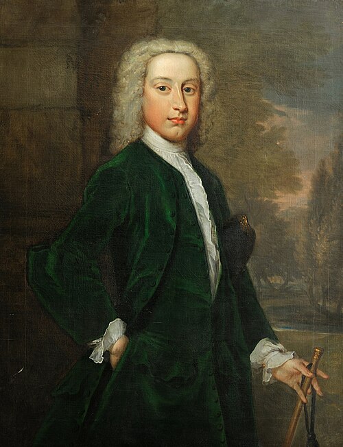 Sir Robert Burdett (1716–1797), 4th Bt, 1731, Isaac Whood