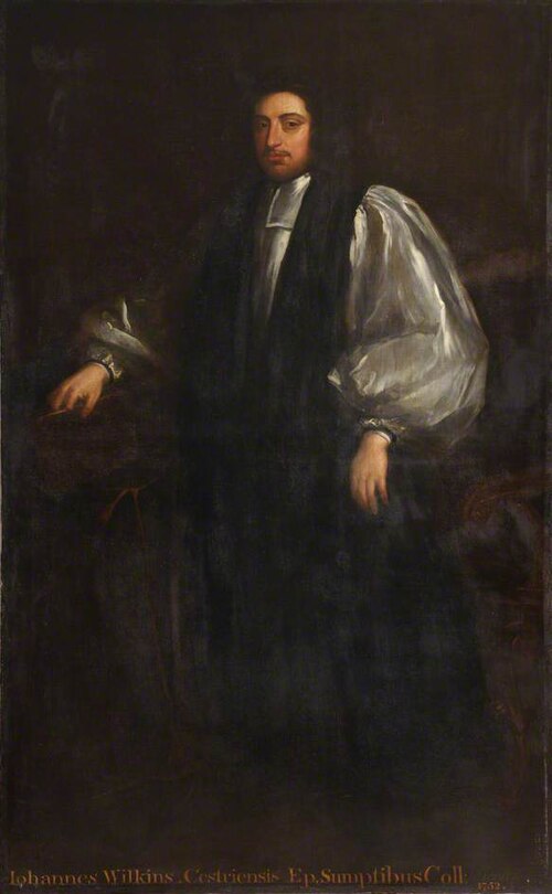 John Wilkins (1614–1672), Theologian and Natural Philosopher, Master (1659–1660), Bishop of Chester , 1737, Isaac Whood