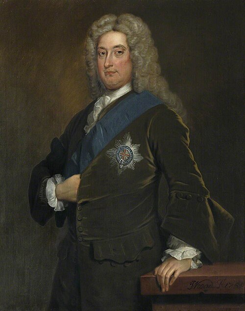 Charles Townshend (1674–1738), 2nd Viscount Townshend (after Godfrey Kneller), 1740, Isaac Whood