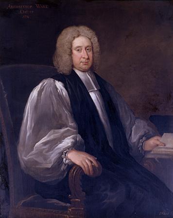 William Wake (1657-1737), Archbishop of Canterbury, 1736, Isaac Whood