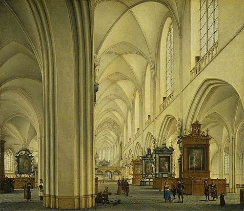St Bavo, Haarlem, 1668, Isaack van Nickele