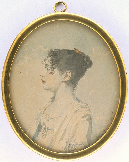 Portrait of a girl, , Leonard Roos af Hjälmsäter