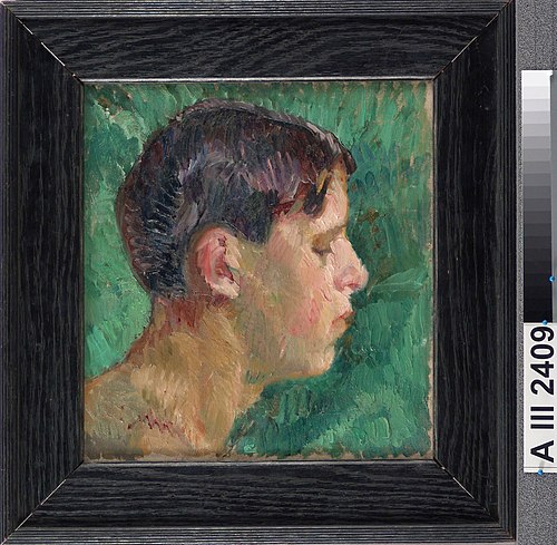 Portrait of a Young Man, 1911, Valle Rosenberg