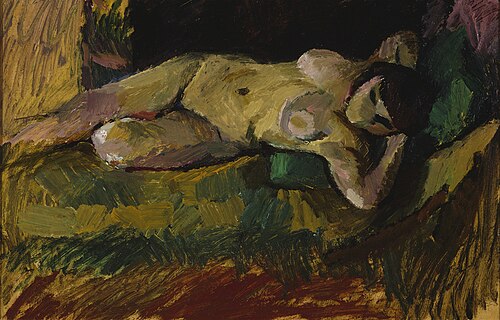 The Nude, 1913, Valle Rosenberg