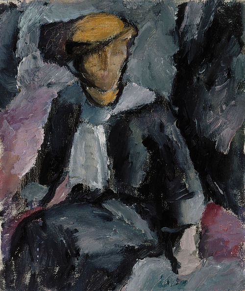 Seated Lady, 1913, Valle Rosenberg