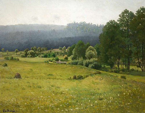 The Chrudimka Valley, 1887, Antonín Chittussi