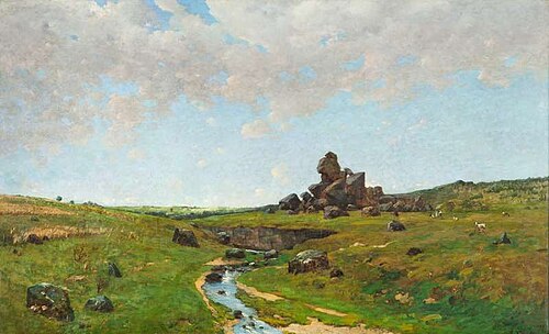 From the Bohemian-Moravian Highlands, 1882, Antonín Chittussi