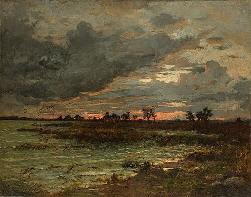 Sunset (Côte de la Gale), , Antonín Chittussi