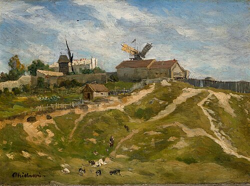 Montmartre, , Antonín Chittussi