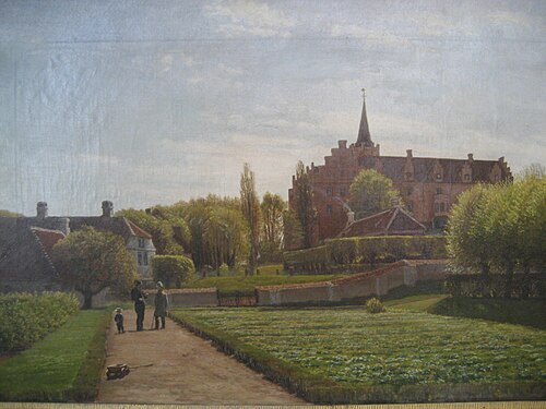 Tranekær Castle, 1878, Godtfred Rump