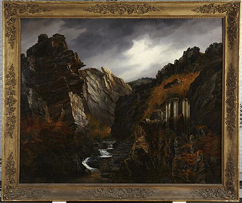 Heroic Landscape, 1831, Nikolaus Meister