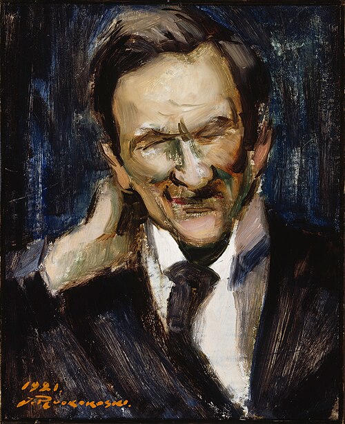 Portrait of T.K. Sallinen, 1921, Jalmari Ruokokoski