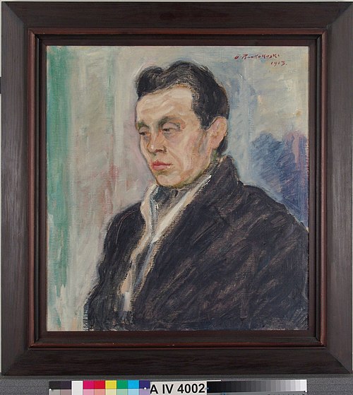 Portrait of a Man (Yrjö Ramstedt), 1913, Jalmari Ruokokoski