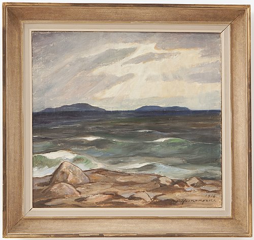 Seascape, 1916, Jalmari Ruokokoski