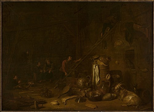 Excursion to the attic, 1637, François Ryckhals