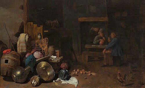 Scene at the inn, 1640, François Ryckhals