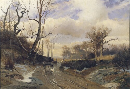 Printemps à Skåne, 1868, Gustaf Rydberg