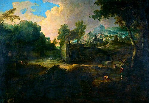 Classical Landscape, , École française de peinture