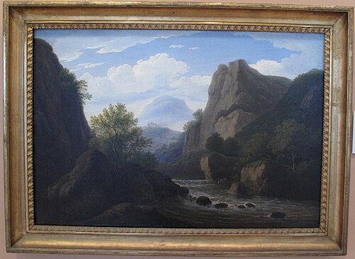 Mountain Landscape., , Antonín Mánes