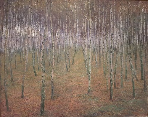 Birch Mood, 1897, Antonín Slavíček