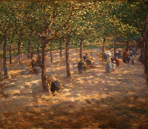 Letna Park, 1907, Antonín Slavíček