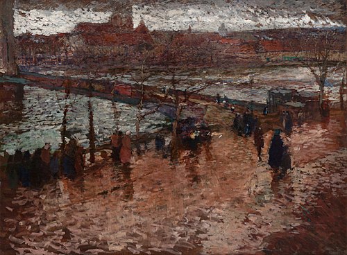 Elizabeth Bridge, 1906, Antonín Slavíček