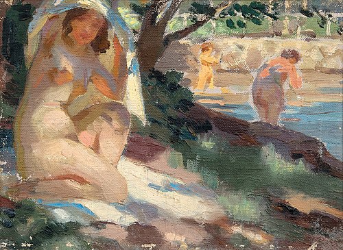 Women at the Beach, , Santeri Salokivi