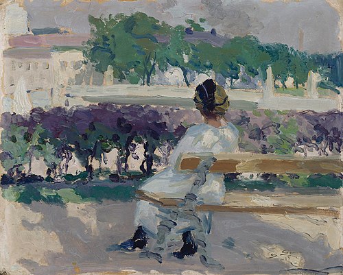 Näkymä Turusta, 1915, Santeri Salokivi