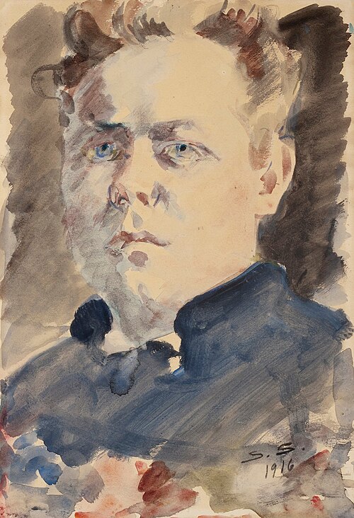 Omakuva, 1916, Santeri Salokivi