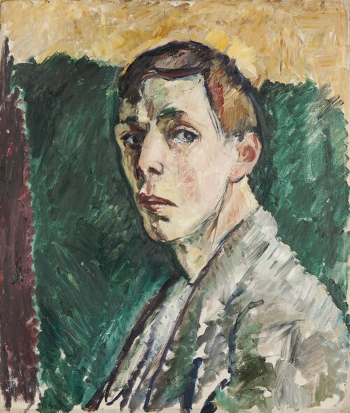 Self Portrait, 1915, Gösta Sandels