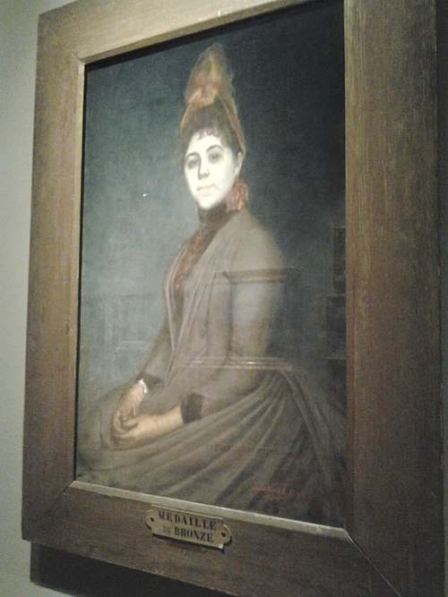 Portrait of Madame X, 1889, Ressam Halil Paşa