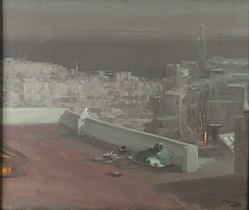 Night, Tangier, 1911, John Lavery